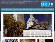 Tablet Screenshot of harrisonrivard.com